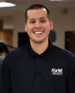 Evan Henry, a Physical Therapist at Forté Sports Medicine & Orthopedics in Greenwood, Indiana