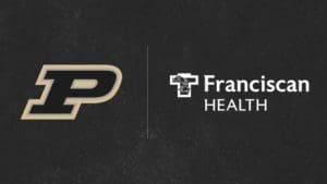 Link to Franciscan Health x Purdue Athletics partnership logo