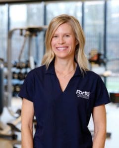 Anne Casavant, an Occupational Therapist, and Certified Hand Therapist at Forté Sports Medicine & Orthopedics in Carmel, Indiana