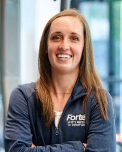 Natalie Cupero, a Physical Therapist at Forté Sports Medicine & Orthopedics in Carmel, Indiana