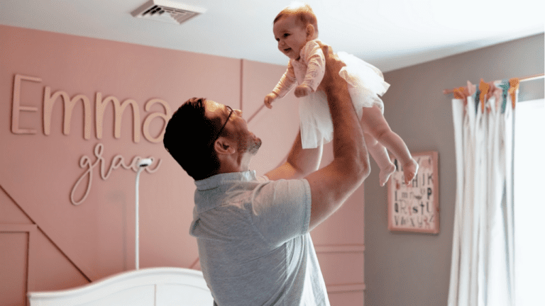 Shawn with his child, a neck patient at Forté Sports Medicine and Orthopedics in Central Indiana