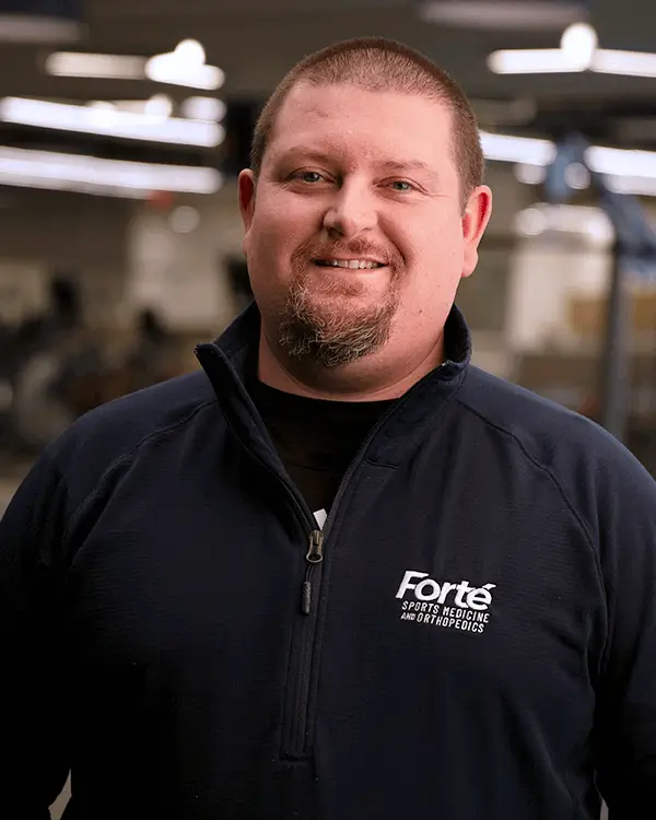 Jimmy Bush, a physical therapy assistant at Forté Sports Medicine & Orthopedics