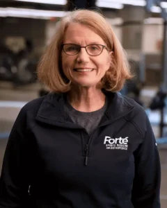 Peggy Craig, a Physical Therapist at Forté Sports Medicine & Orthopedics in Carmel, Indiana