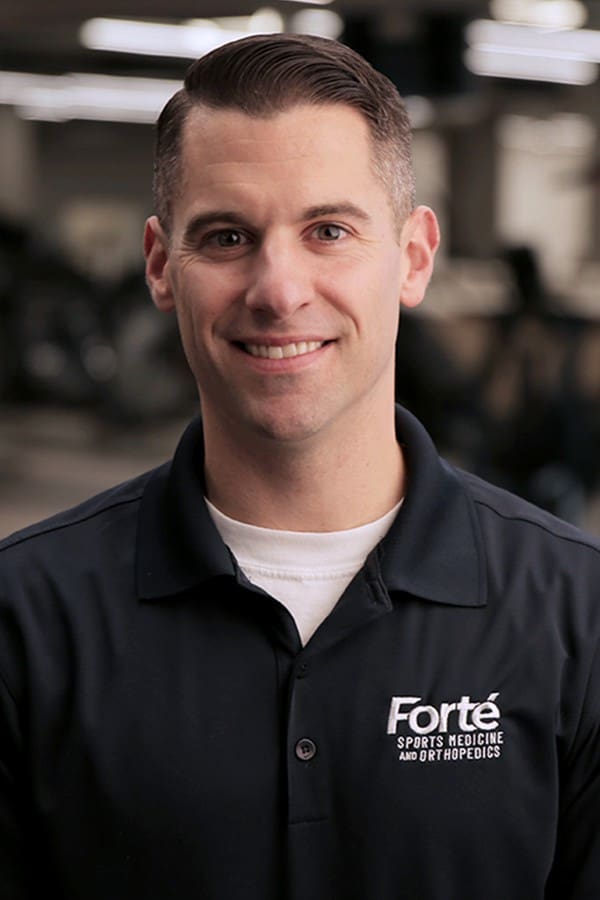 Brian Armstrong, a Physical Therapist at Forté Sports Medicine & Orthopedics in Carmel, Indiana