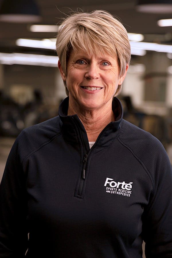 Monica Schrader, a Physical Therapist at Forté Sports Medicine & Orthopedics in Carmel, Indiana