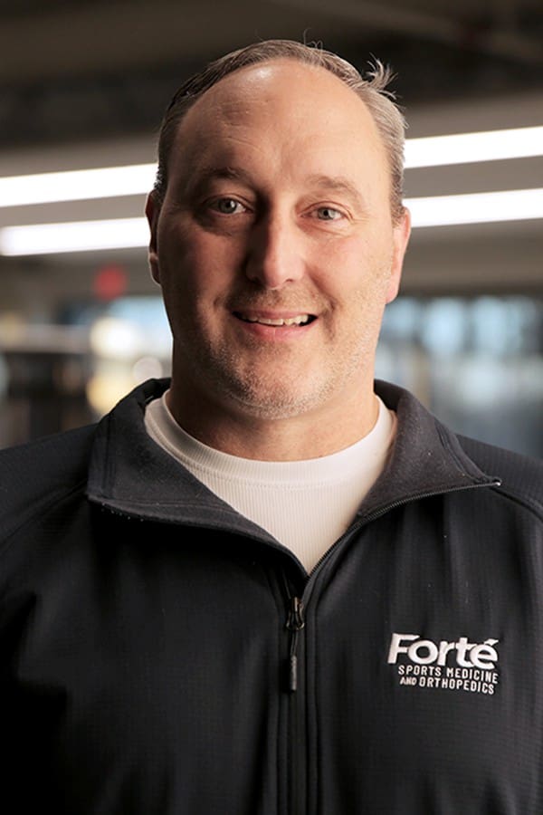 Todd Meller, an occupational therapist and certified hand therapist at Forté Sports Medicine & Orthopedics