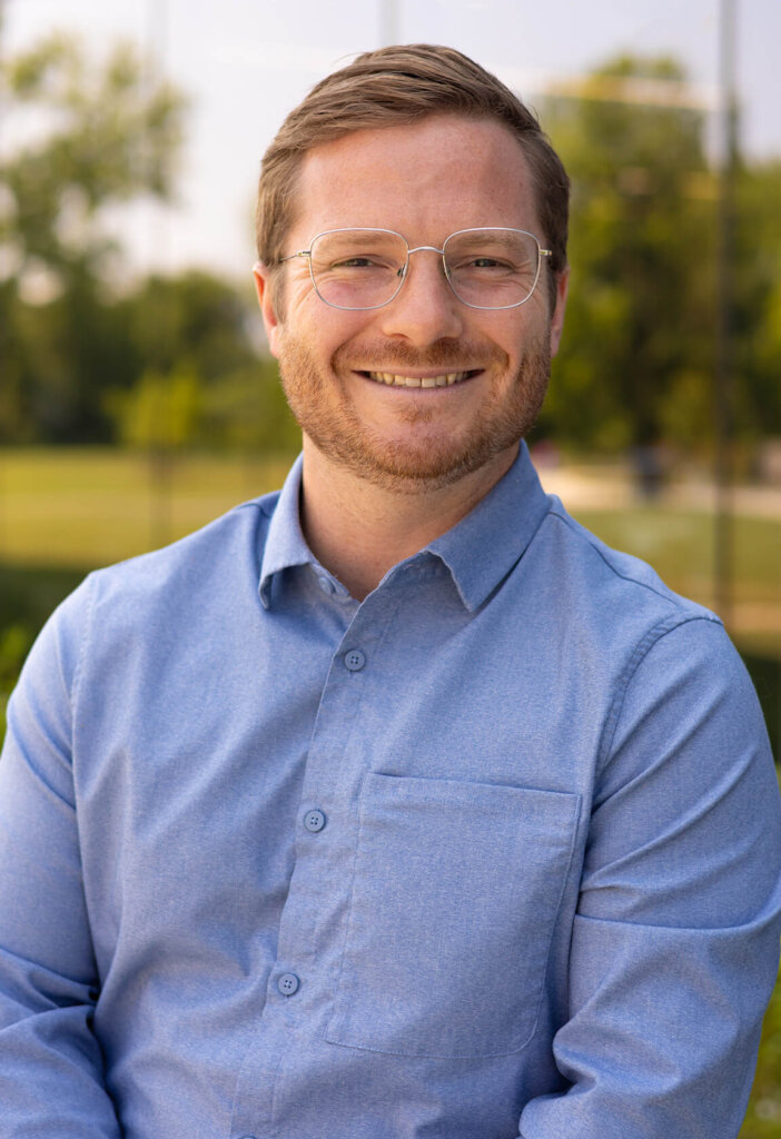 Evan Wadsworth, the physician assistant at Forte Sports Medicine