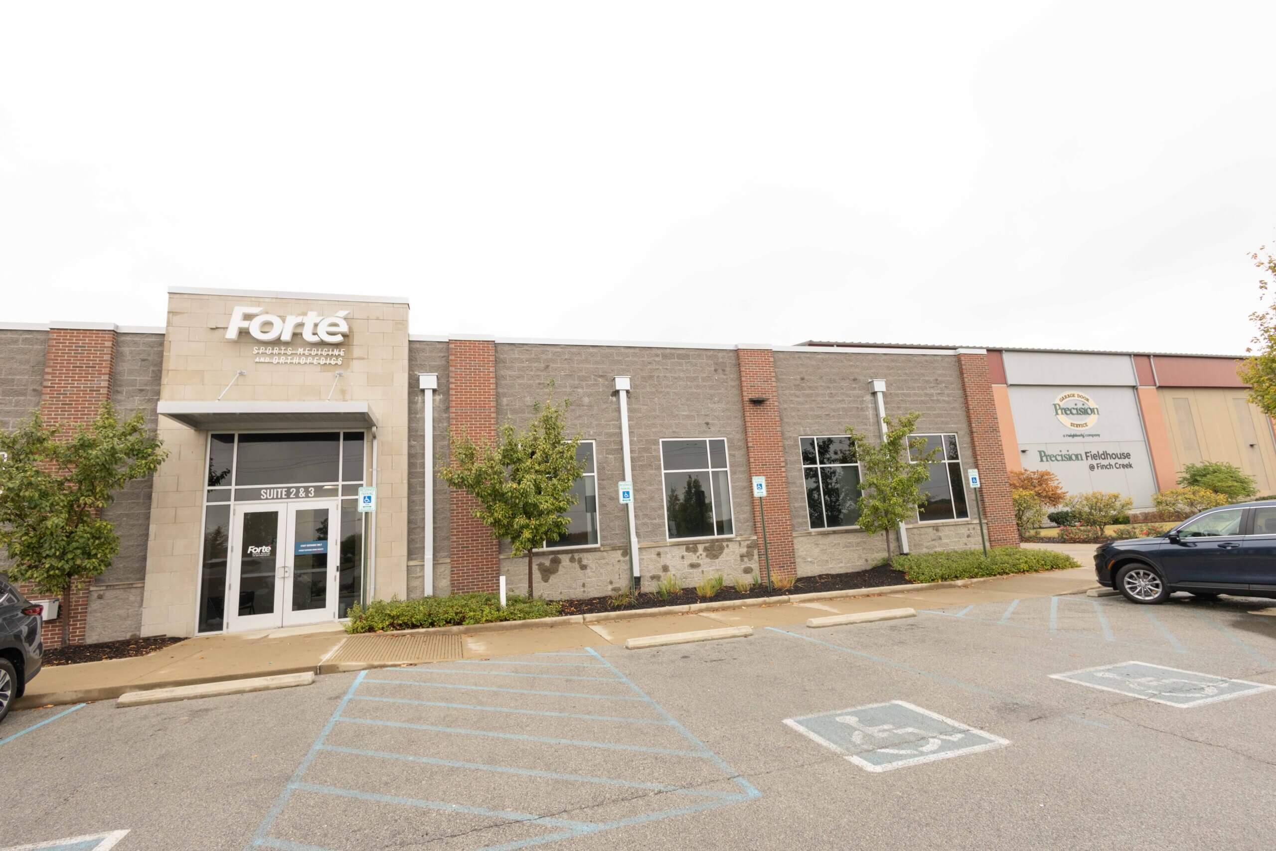 Exterior view of Forte Sports Medicine Noblesville location