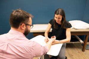 Graner's hand wrist at Forte Sports Medicine